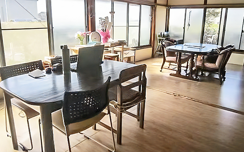 古民家ならではの「癒やしの環境」